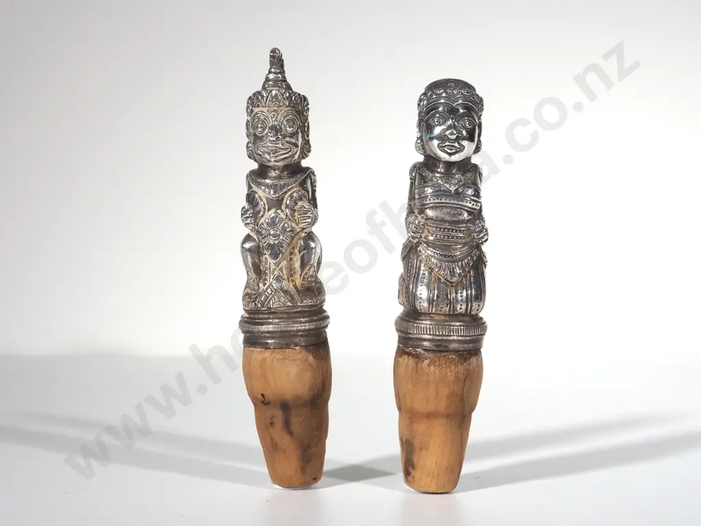 Silver South American Cork Bottle Stoppers  Image 1++