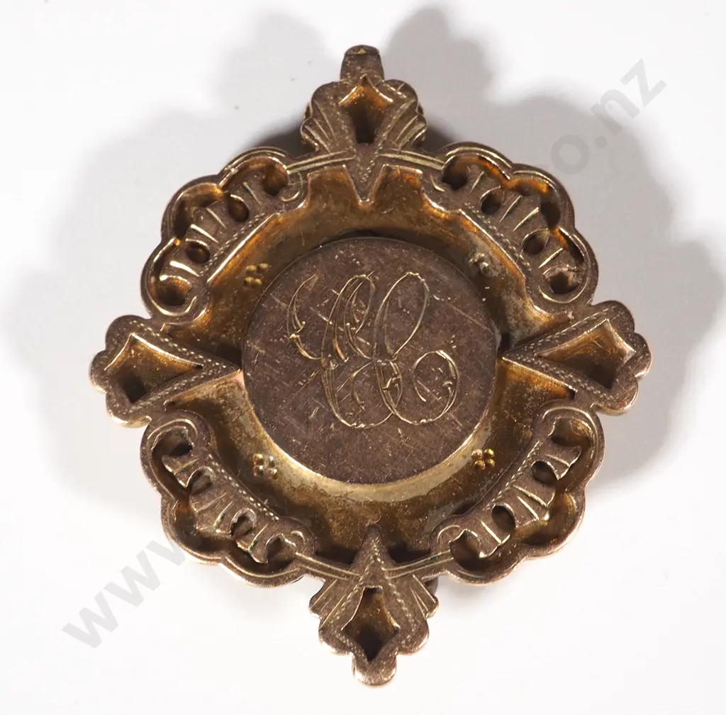 NZ Railways Presentation Fob to Inspector Crutch for his transfer to the Western District from Invercargill Image 1++