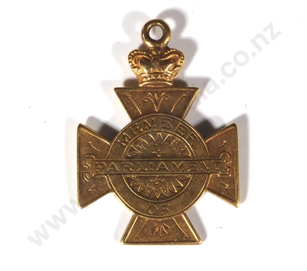 Exceptionally Rare Ashley Member of Parliaments 15ct Gold Railway Free Pass: Circa 1880s Image 1++