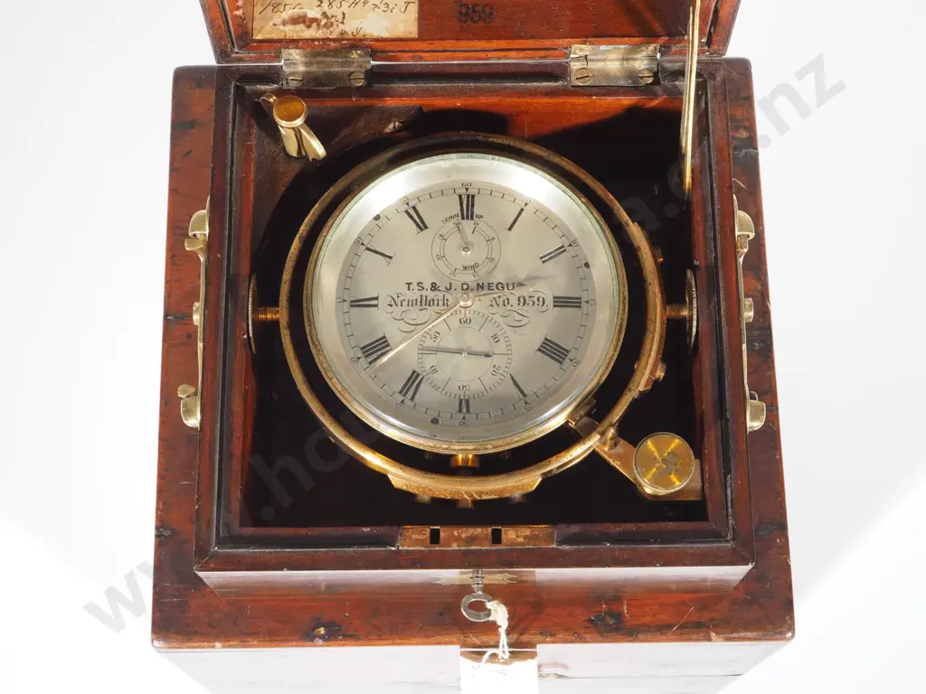 Exceptional 1856 Historic American Chronometer Image 1++