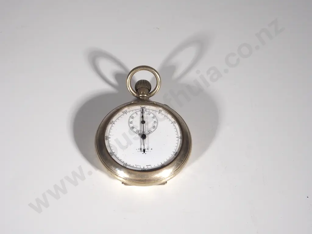 Gents Split Second Stop Watch Retailed by Petersons, Christchurch Image 1++