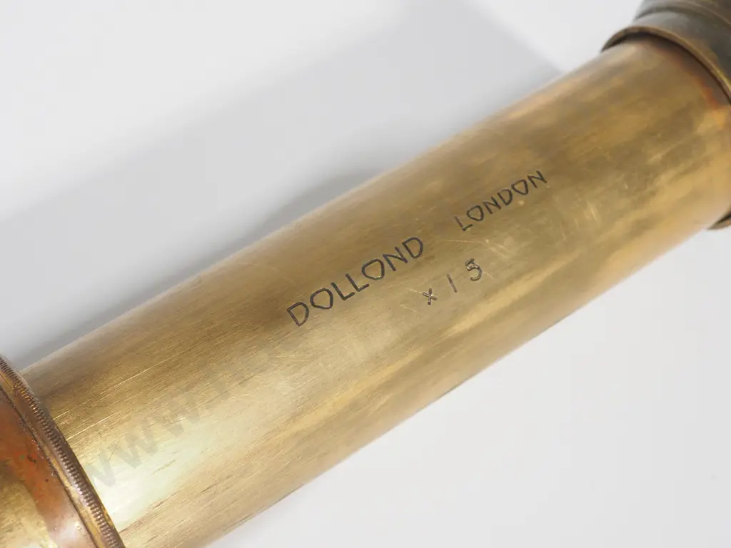 Antique Gentlemans Extendable Telescope Image 1++