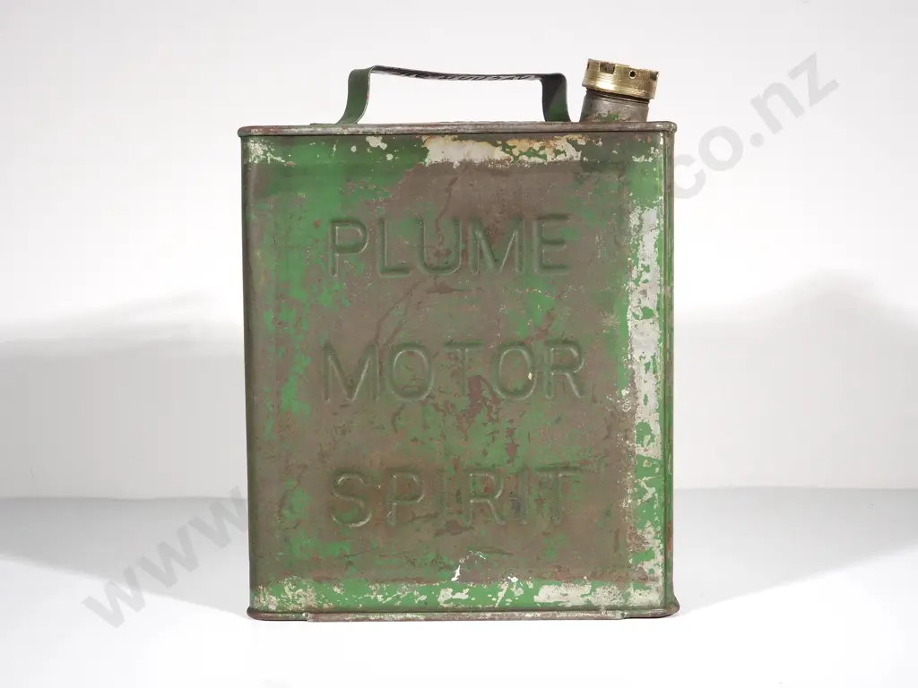 A 'Plume Motor Spirit' Two Gallon Oil Can Image 1++