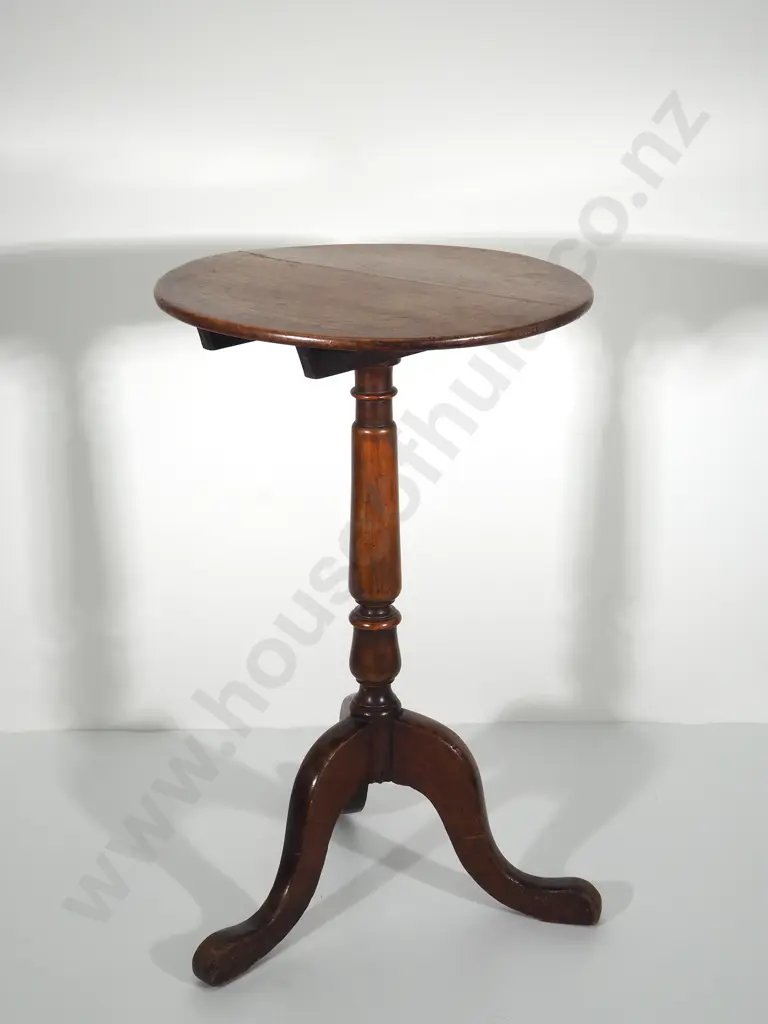 Georgian Snap Top Wine Table: Some Period Repairs Image 1++