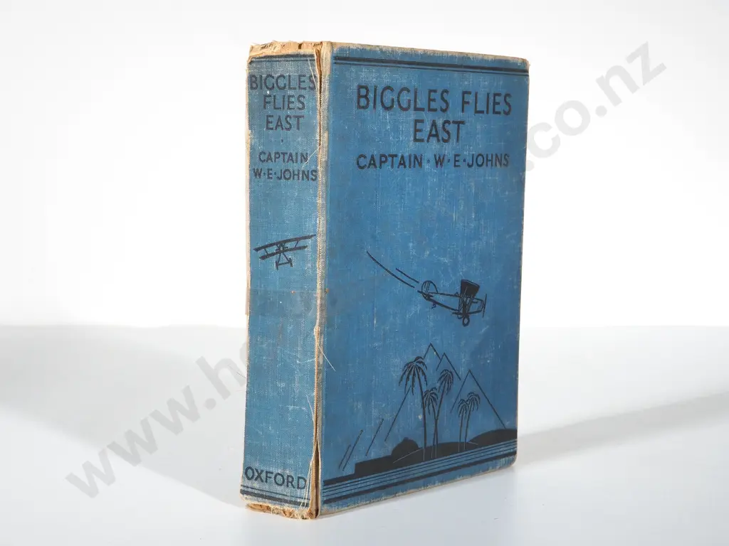 Biggles Flies East - by W. E. Johns: First Edition Image 1++
