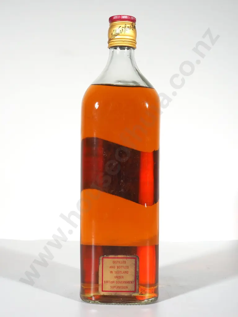 Vintage Johnny Walker Red Label Whiskey: Purportedly 1960's Image 1++