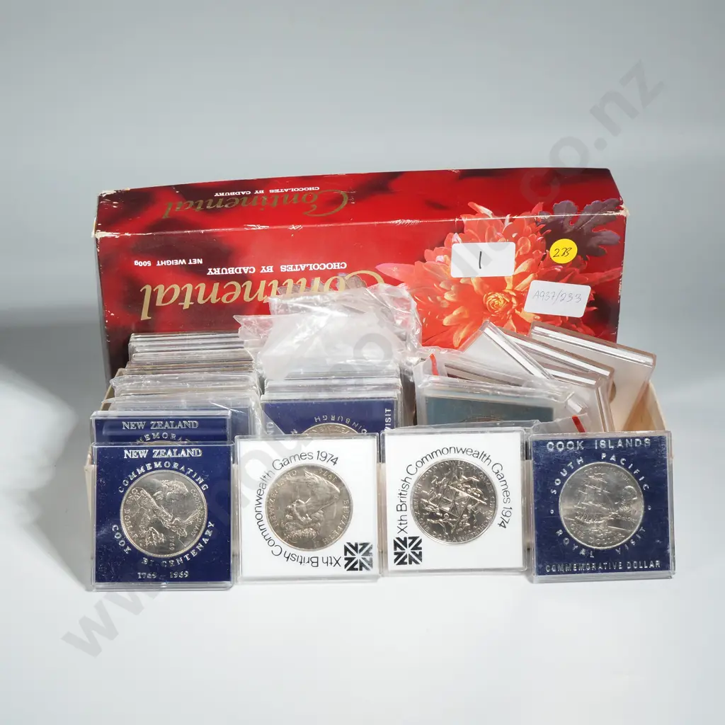 40 New Zealand Cased UNC One Dollar Coins - Total CV $204  Image 1++