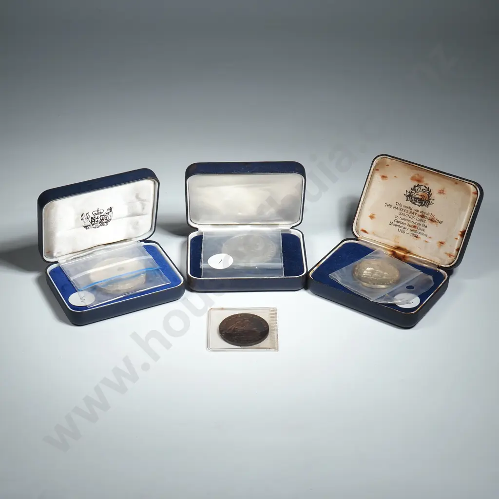 Three New Zealand Proof One Dollar Coins  Image 1++