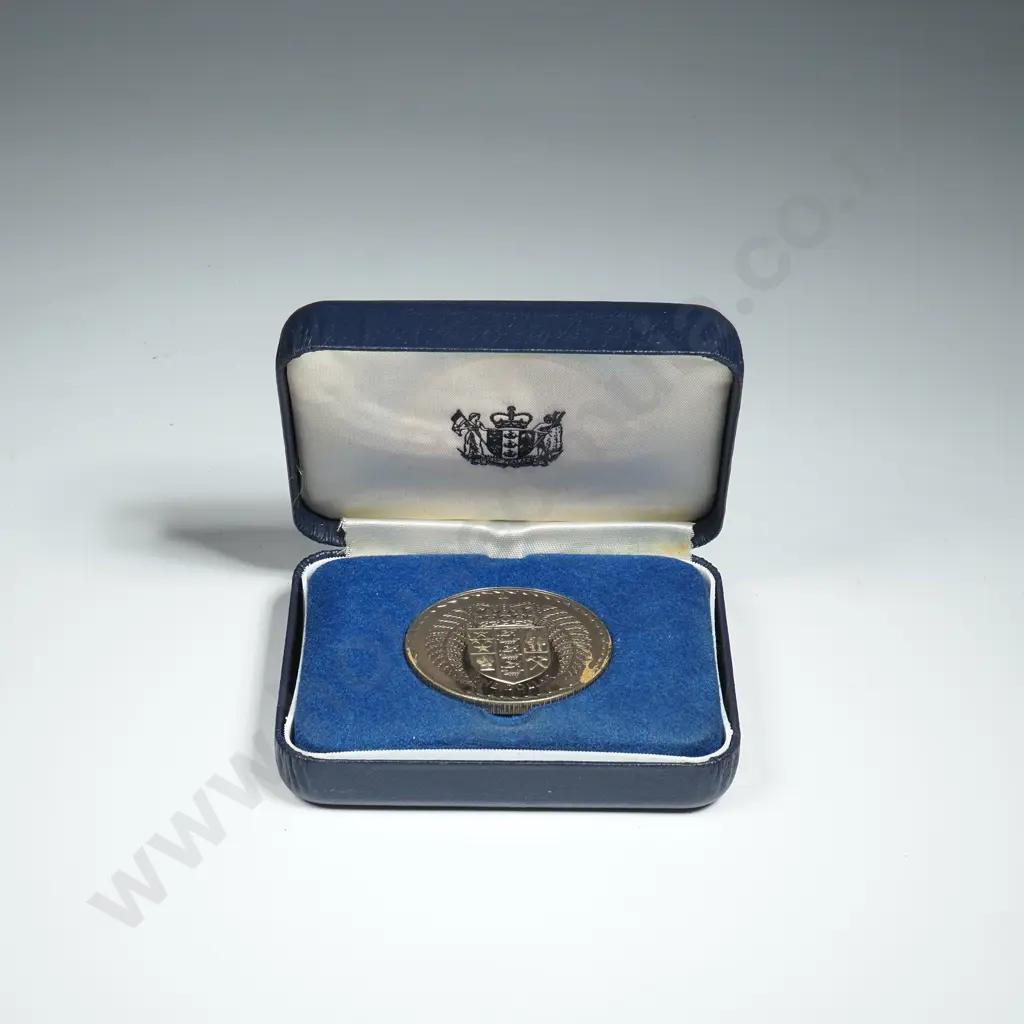 1973 New Zealand Proof Dollar Image 1++