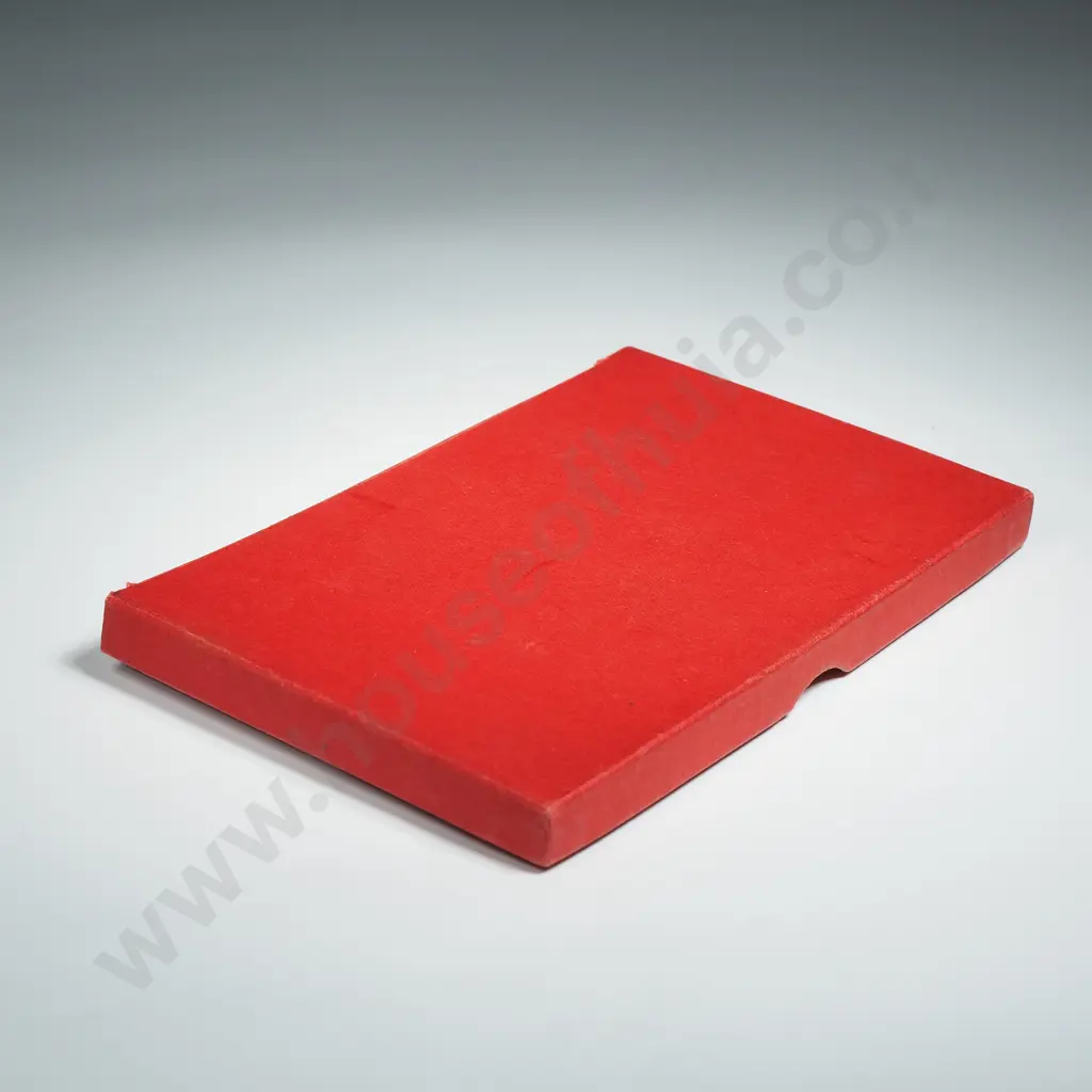 1935 New Zealand Waitangi Proof Set Box in Good Condition w Fitting Cloth  Image 1++