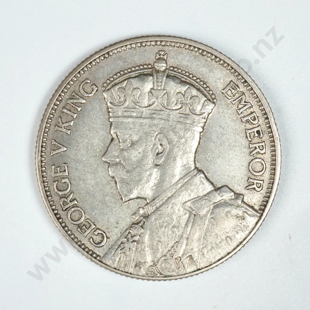 1935 New Zealand Florin - Better Grade Image 1++