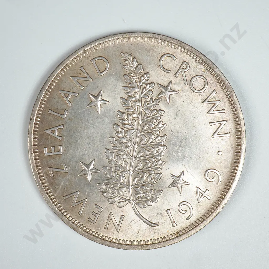 1949 New Zealand Crown  Image 1++