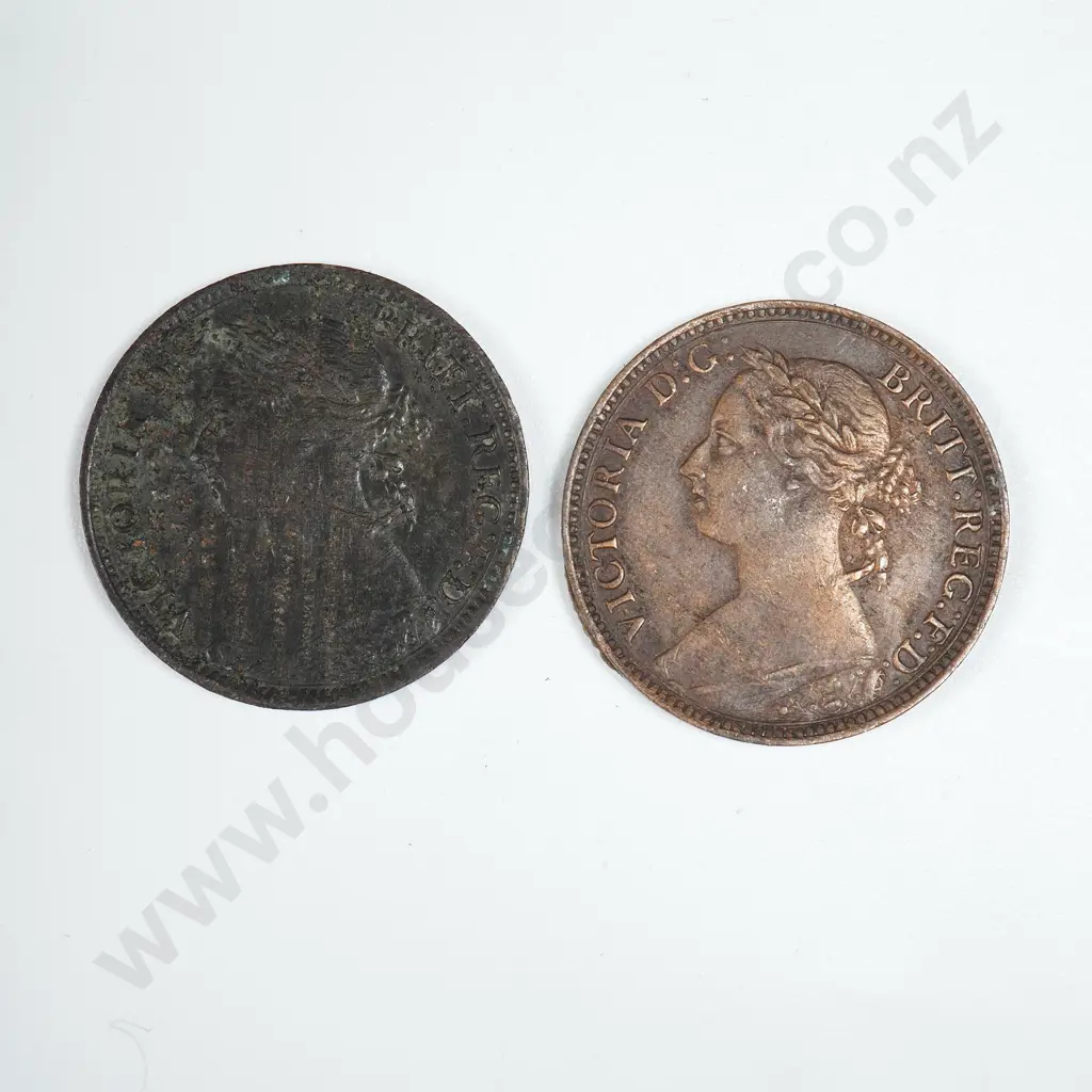 1886/1893 United Kingdom Farthings  Image 1++