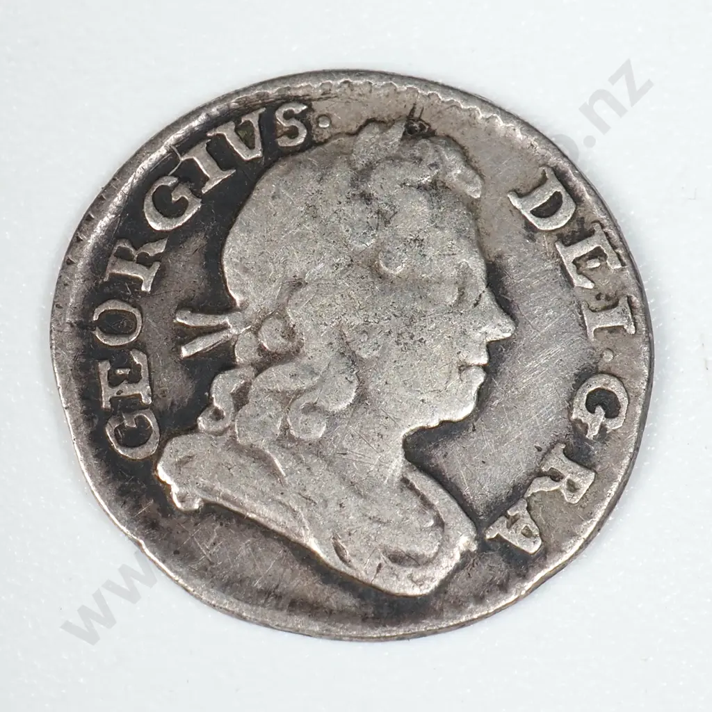 1718 United Kingdom Silver One Penny  Image 1++