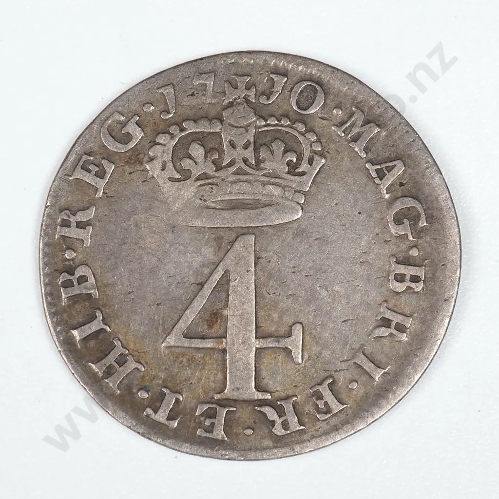 1710 United Kingdom Four Pence  Image 1++