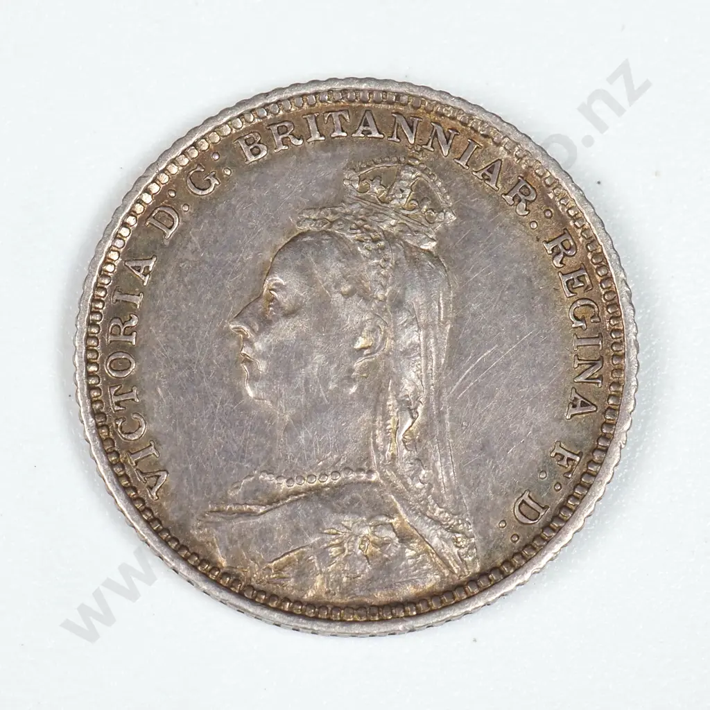 1888 United Kingdom Four Pence - Better Grade  Image 1++