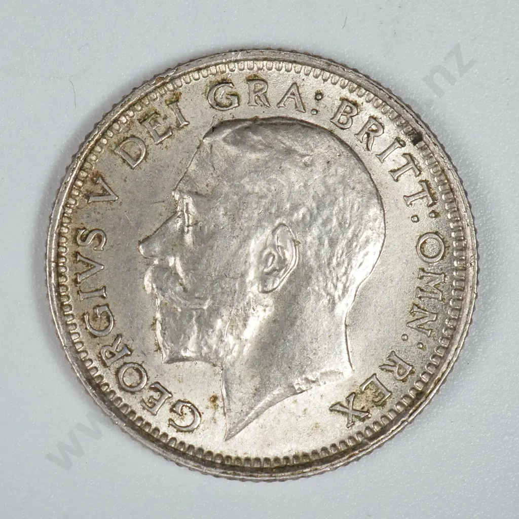 1925 United Kingdom Sixpence  Image 1++