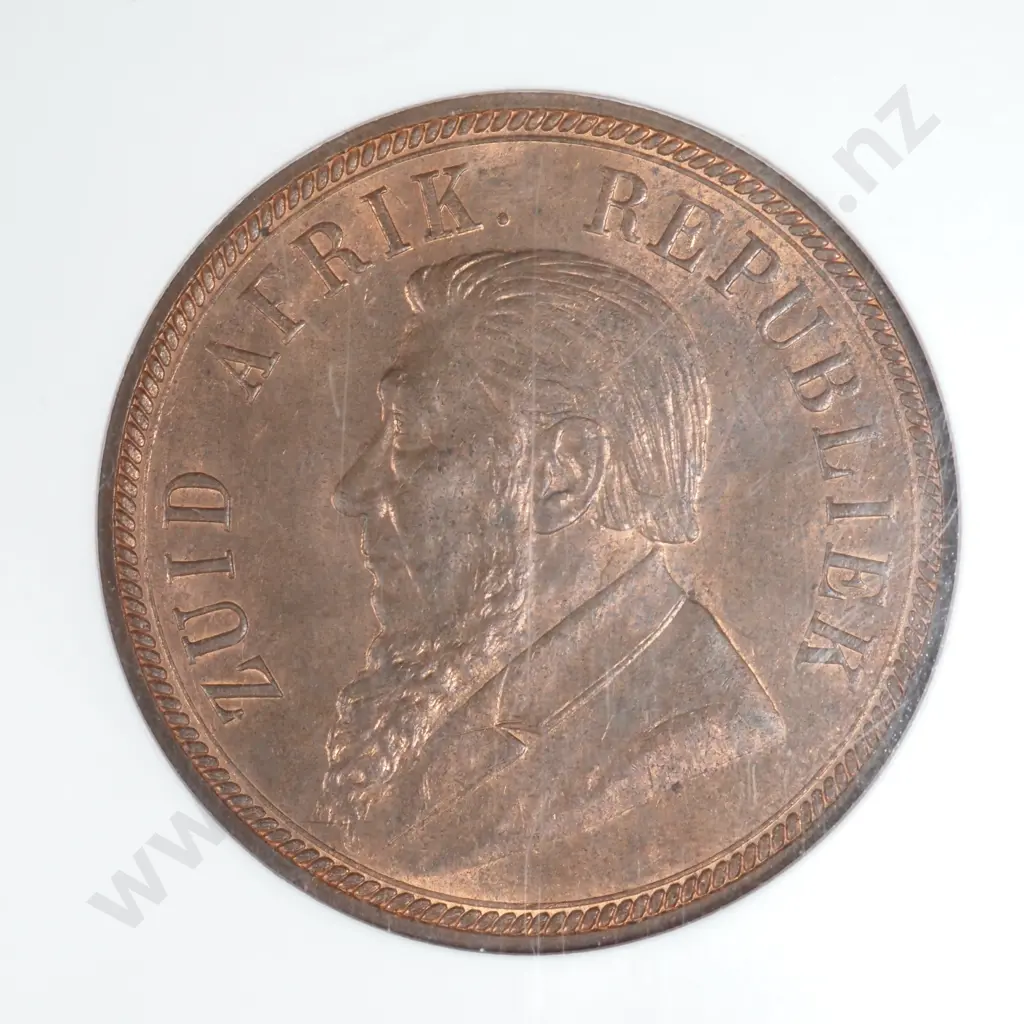 1898 South Africa One Penny - MS64 NGC Image 1++