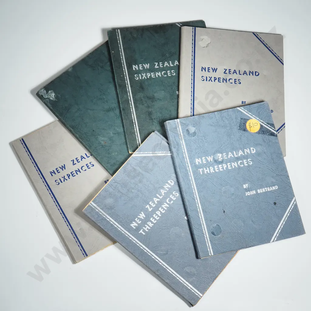 Assorted Lot of Various Bertrand Coin Albums in Average to Poor Condition - Incomplete  Image 1++