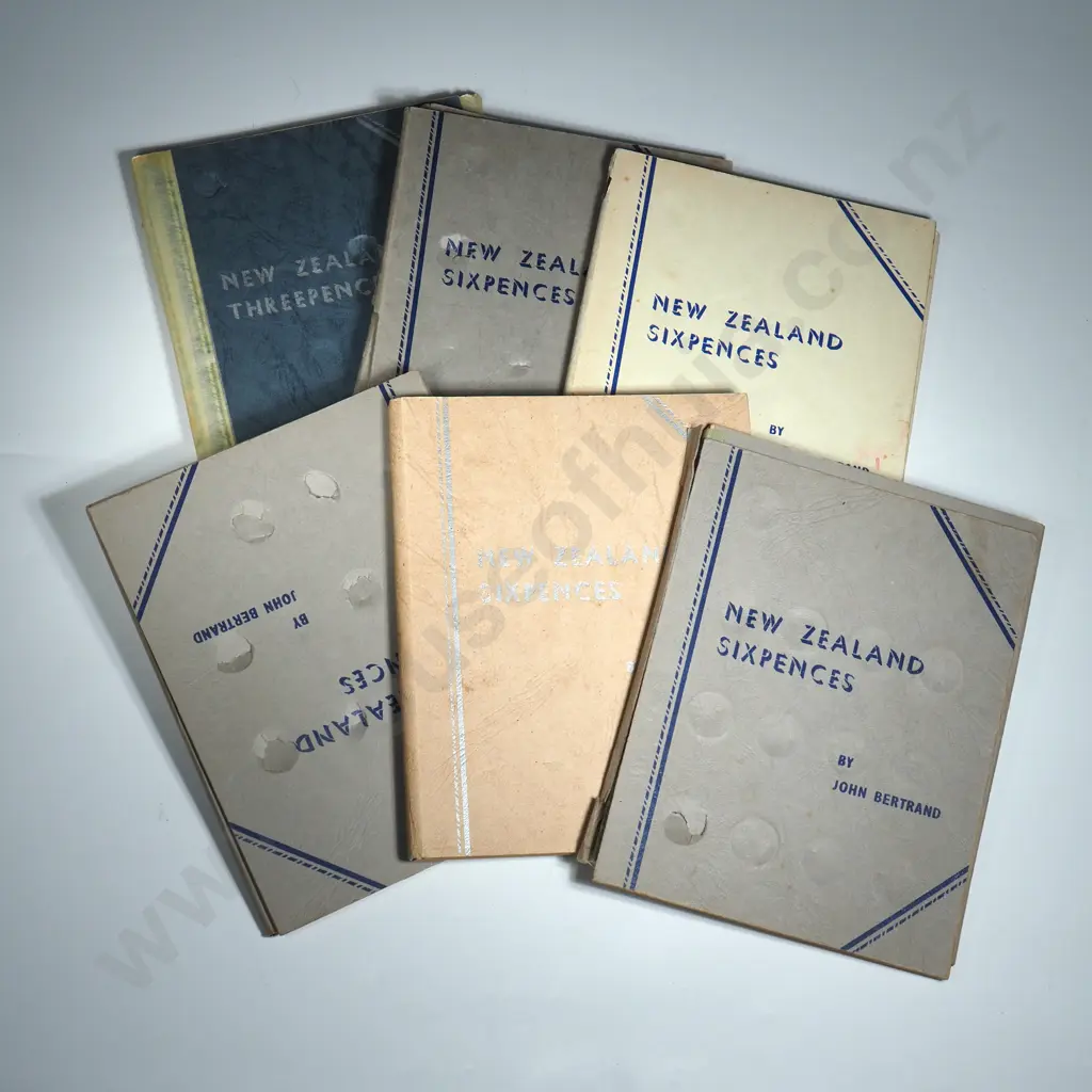 Assorted Lot of Various Bertrand Coin Albums in Average to Poor Condition - Incomplete  Image 1++