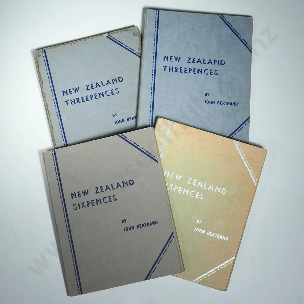 Four New Zealand Pre Decimal Bertrand Sets - No 1935 Threepence's Image 1++