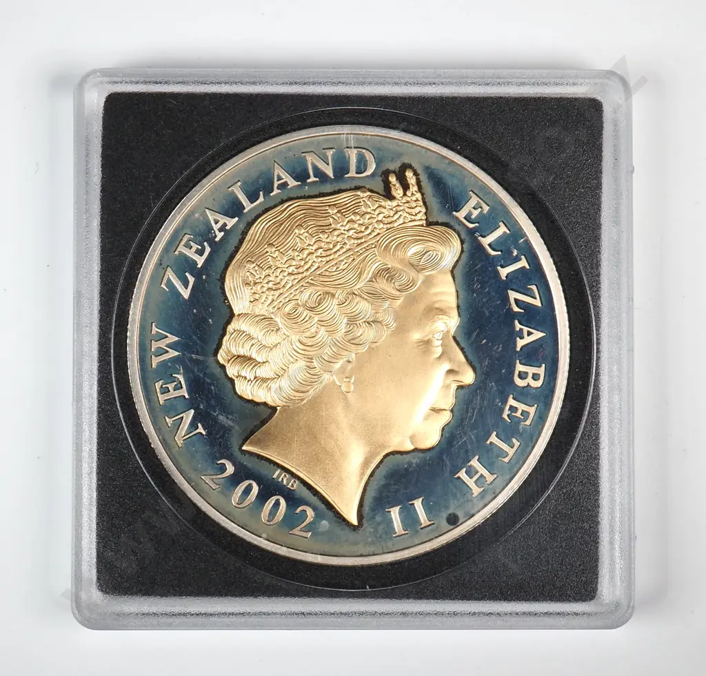 2002 28.28 Gram Sterling Silver UK Proof Coin  Image 1++