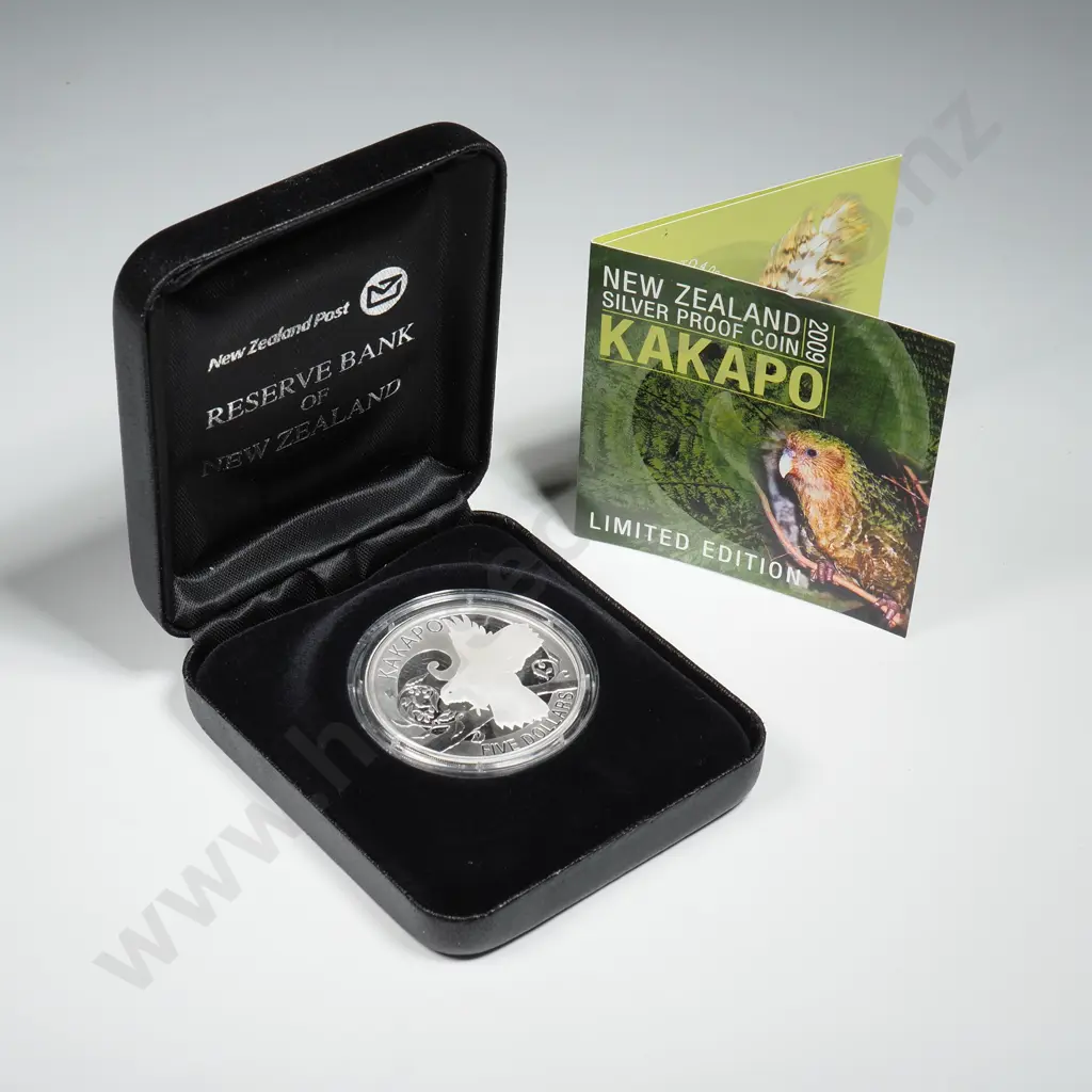 2009 New Zealand Silver Proof Coin  Image 1++