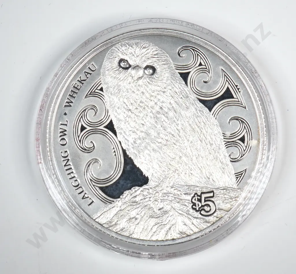 Uncased 2017 New Zealand Proof One Ounce Silver Coin  Image 1++