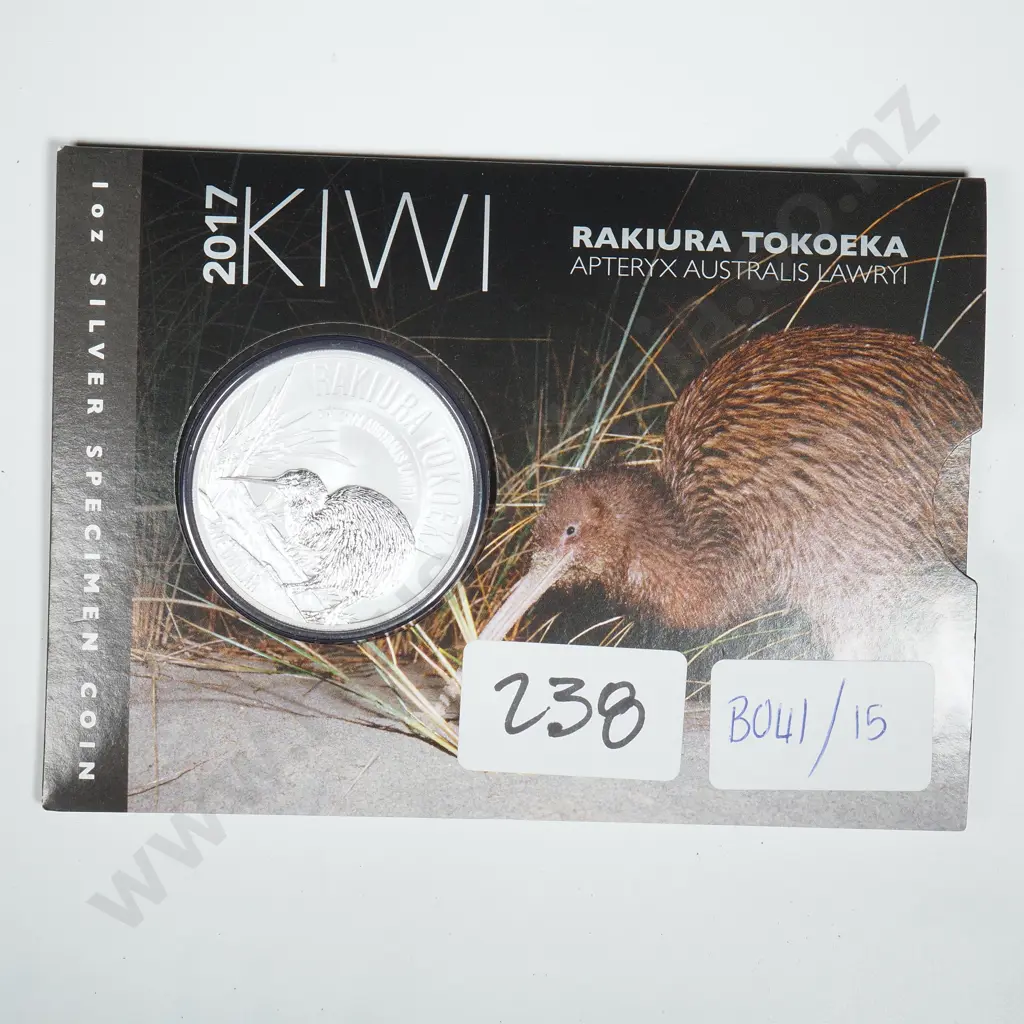 2015 New Zealand One Ounce Silver Coin  Image 1++