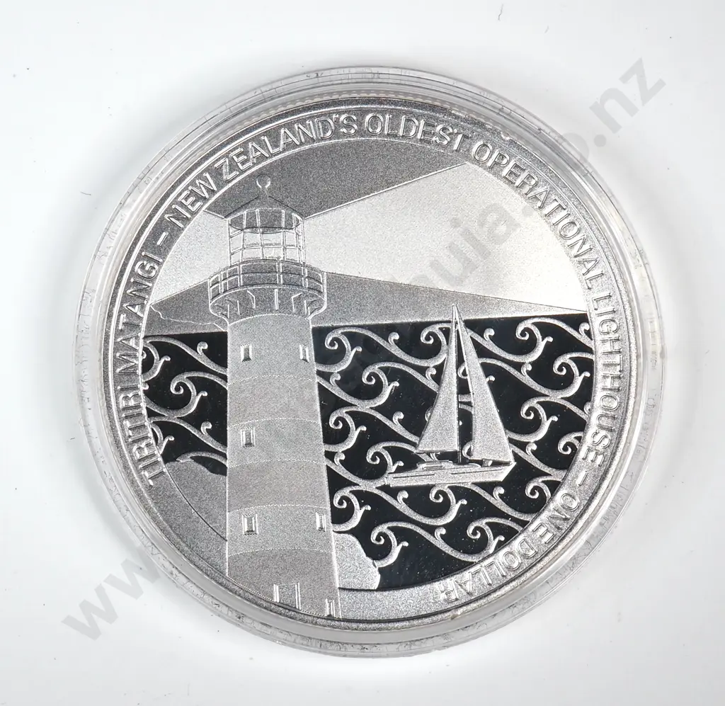 Uncased 2019 New Zealand Proof One Ounce Silver Coin  Image 1++