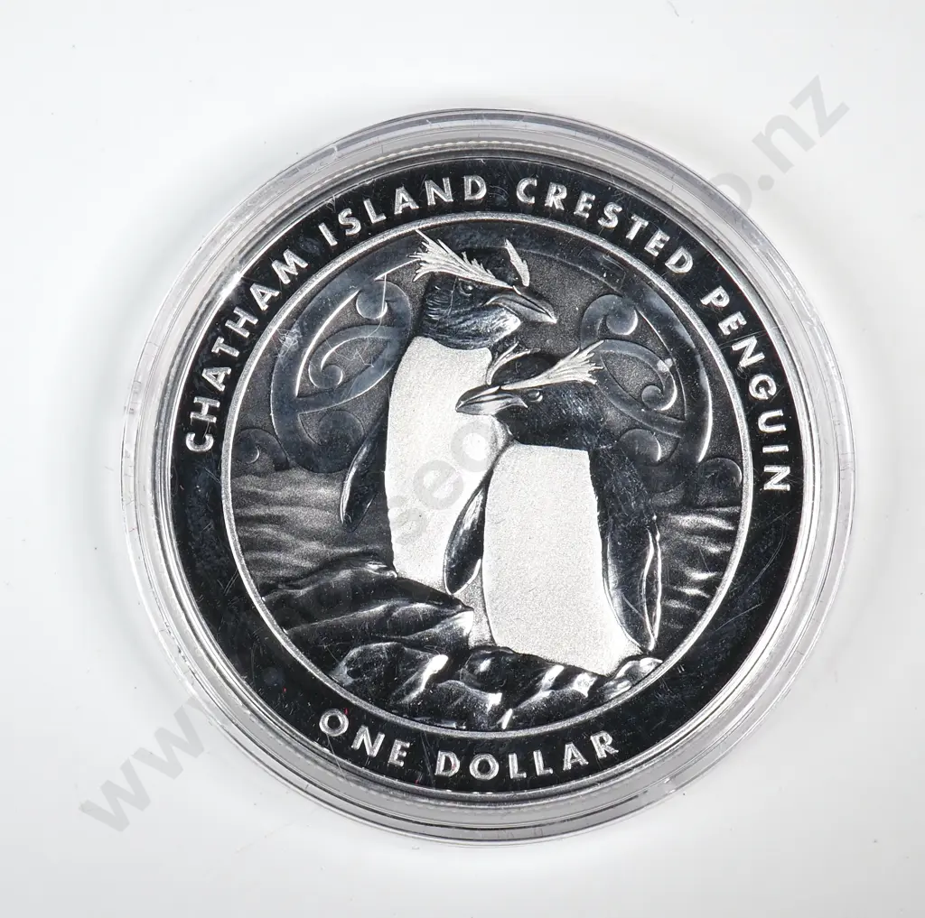 Uncased 2020 New Zealand Proof One Ounce Silver Coin  Image 1++