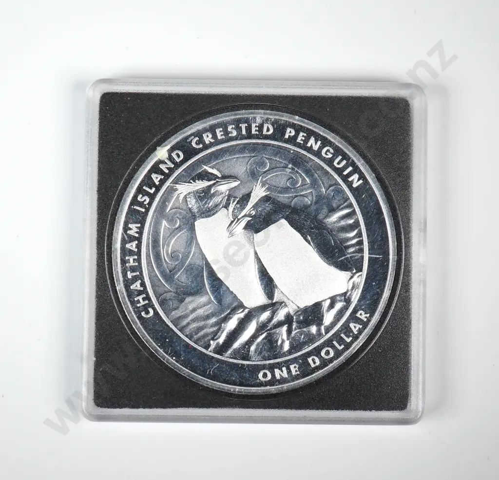 Uncased 2020 New Zealand Proof One Ounce Silver Coin  Image 1++