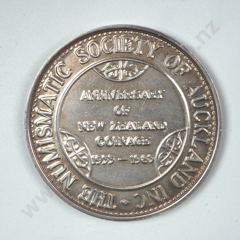 Numismatic Society of New Zealand 1933-1983 One Shilling  Image 1++