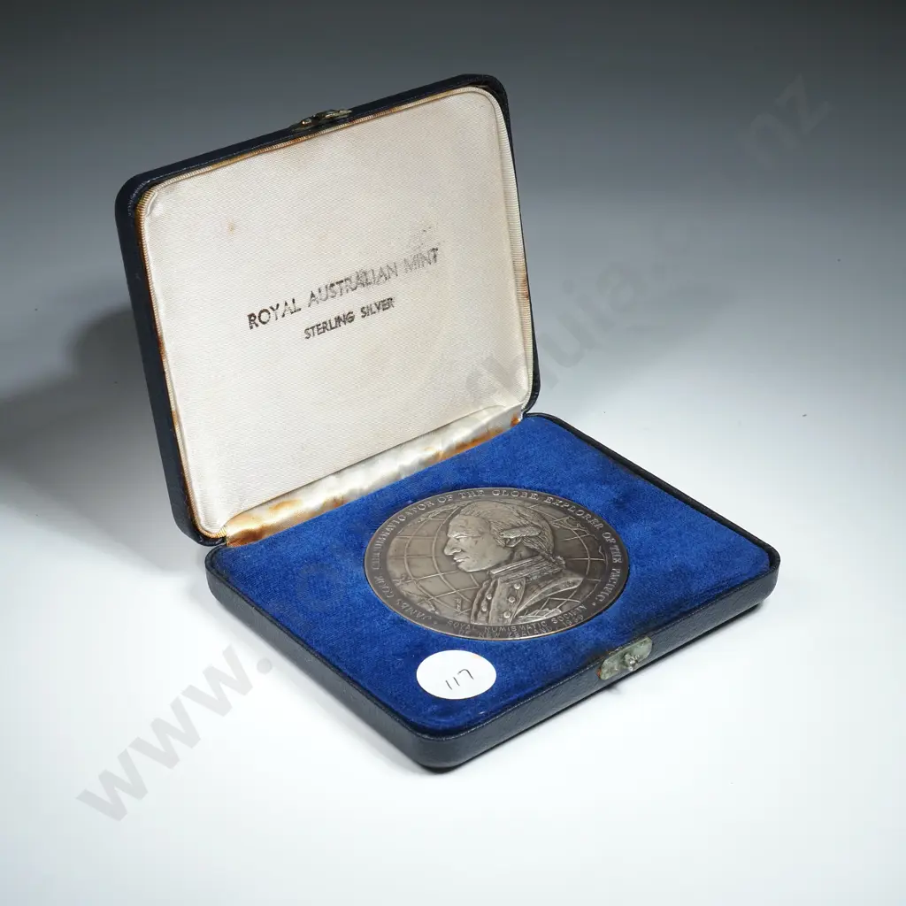 1969 Sterling Silver Cook Medallion  Image 1++