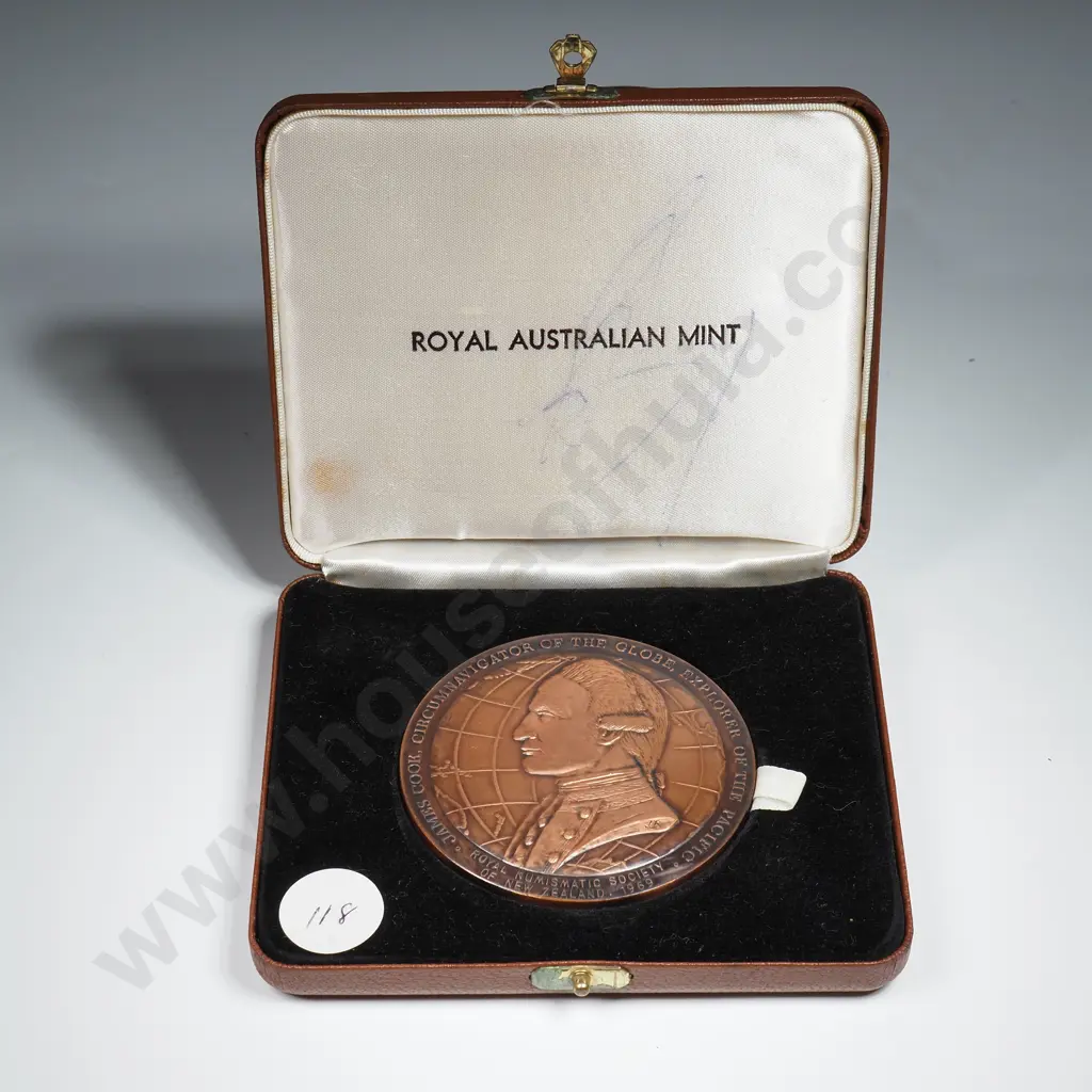 1969 Bronze Cook Medallion  Image 1++