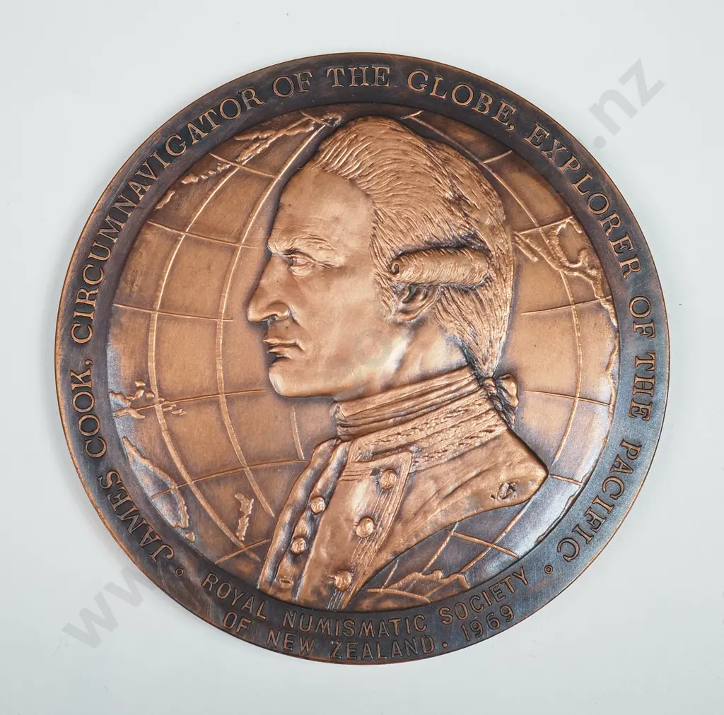1969 Bronze Cook Medallion  Image 1++