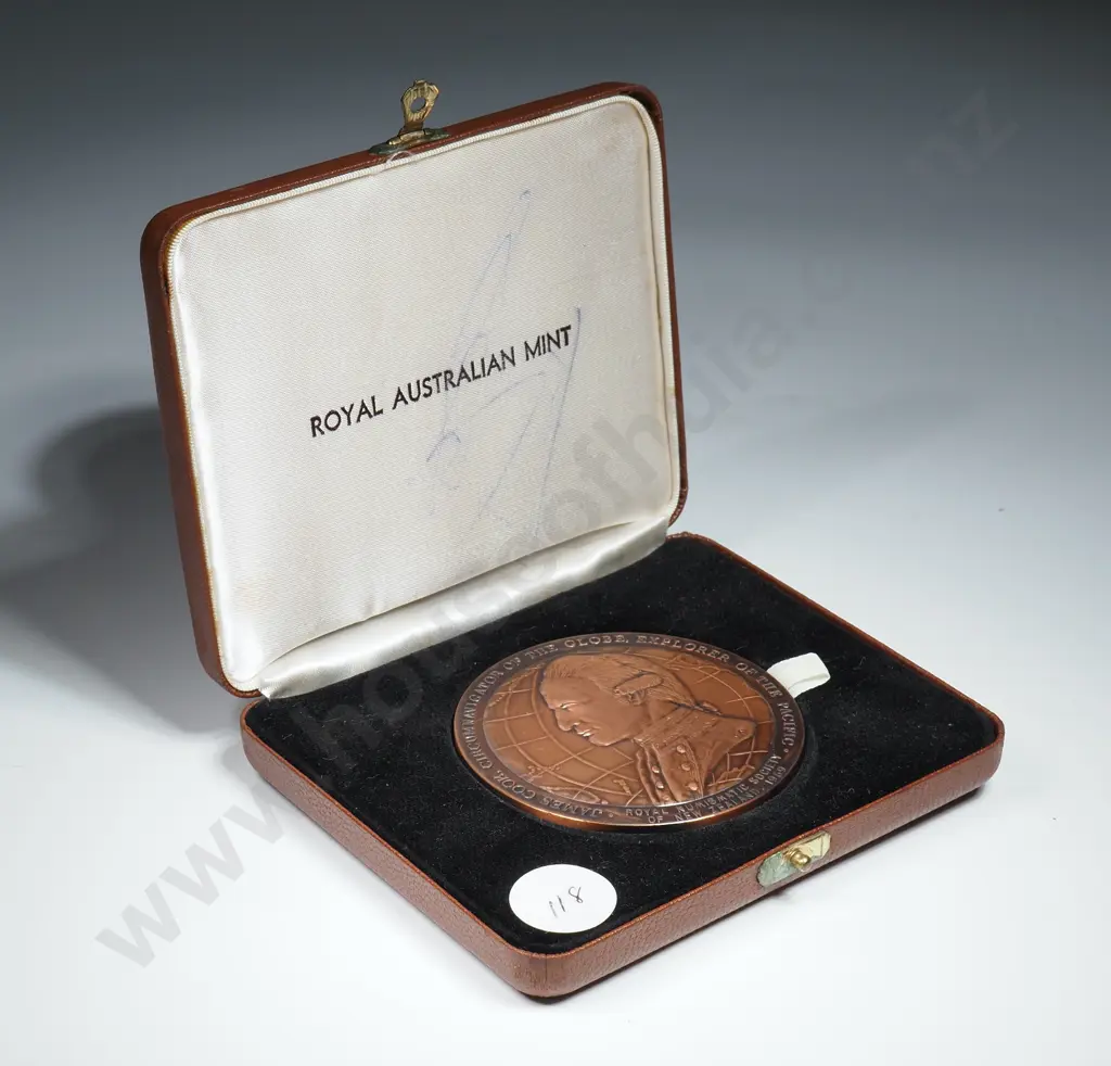 1969 Bronze Cook Medallion  Image 1++