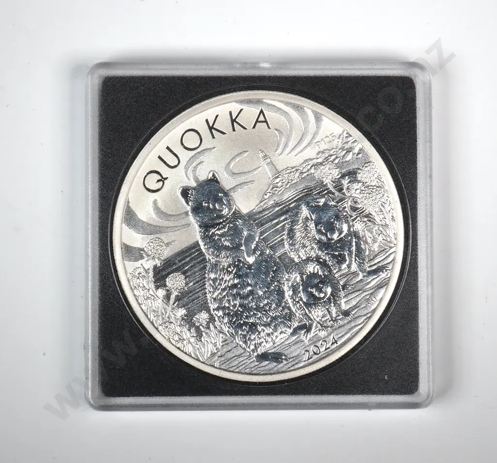 Uncased 2024 Australia Proof One Ounce Silver Coin  Image 1++