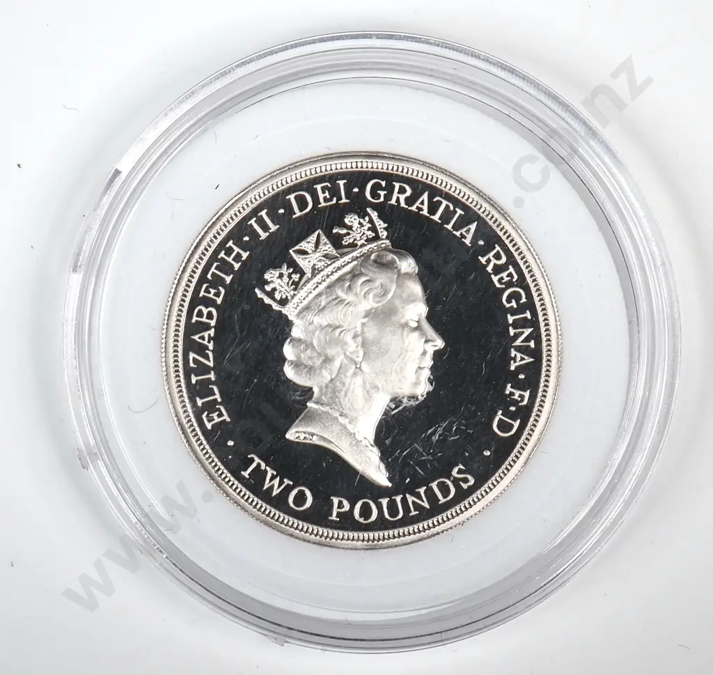 1994 15.98 Gram Sterling Silver UK Proof Coin  Image 1++