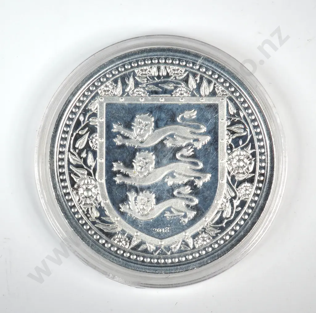 2018 United Kingdom One Ounce Silver Coin  Image 1++