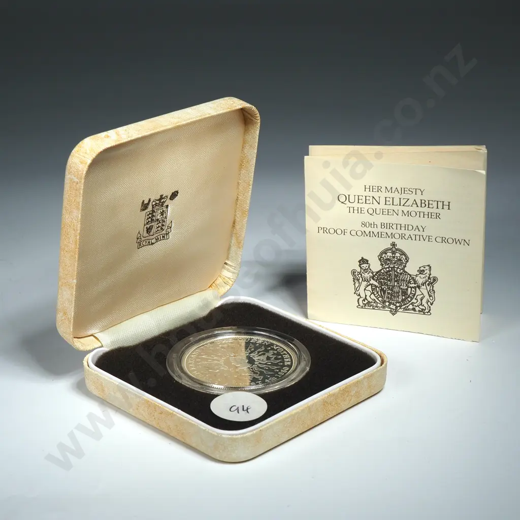 1980 United Kingdom Sterling Silver Proof Coin Image 1++