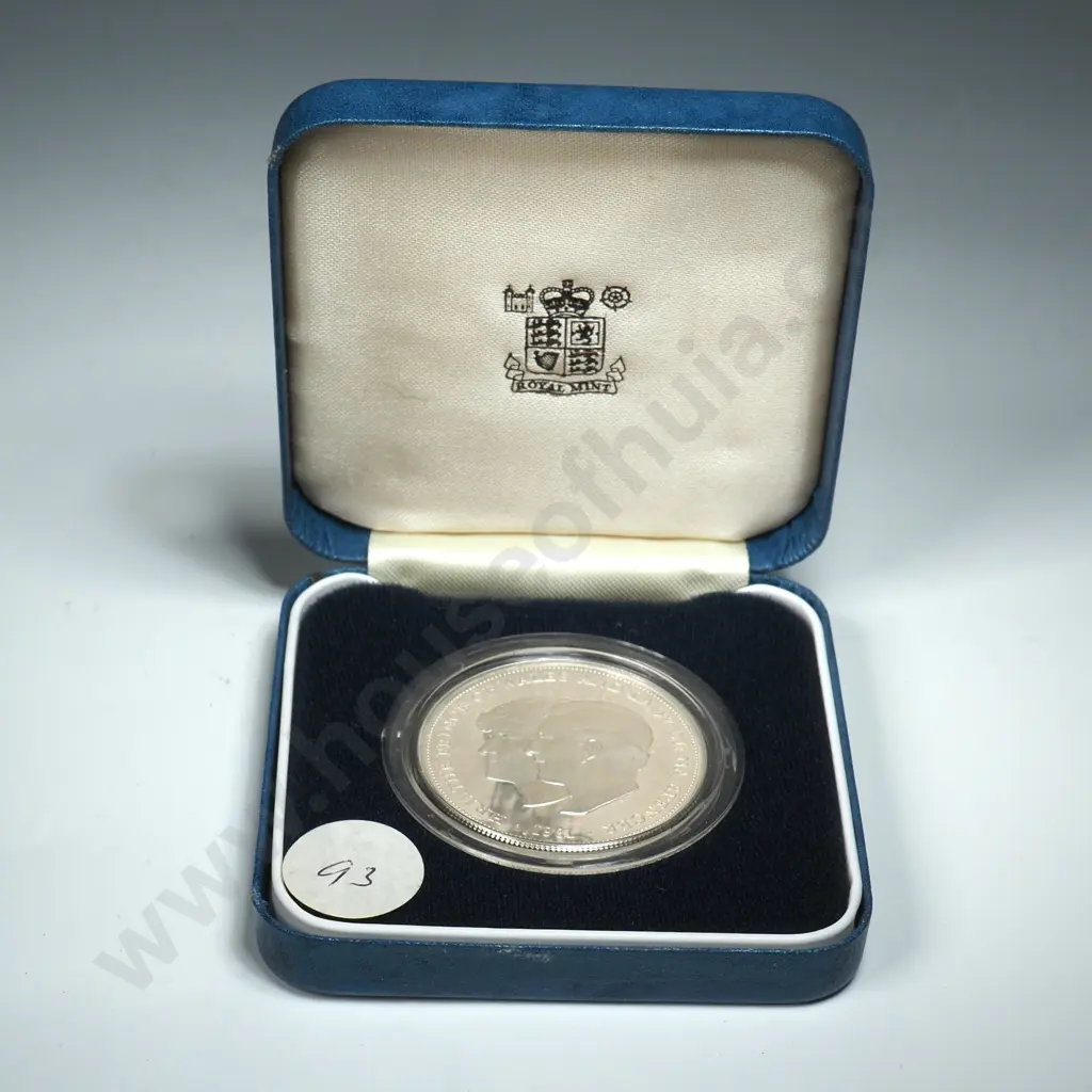 1981 United Kingdom Sterling Silver Proof Coin Image 1++