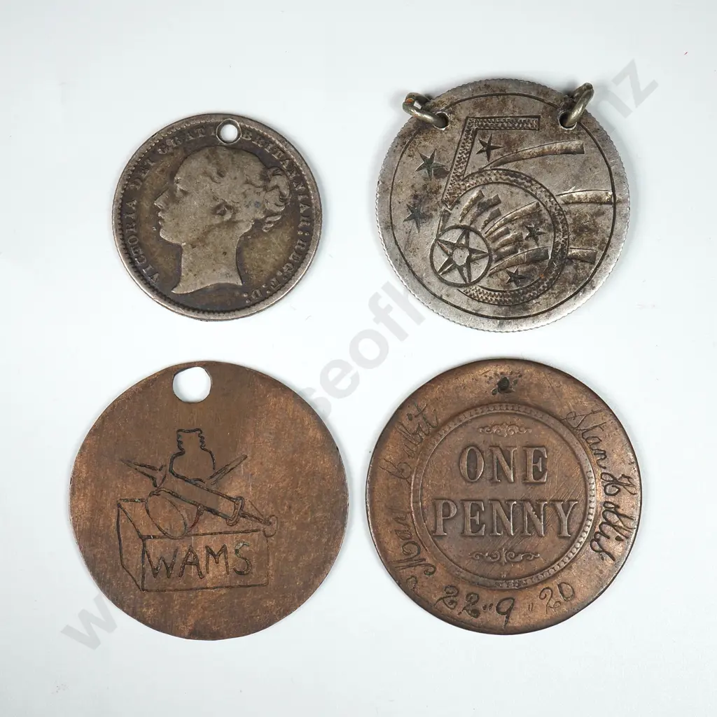 Assorted Coin Tokens Image 1++