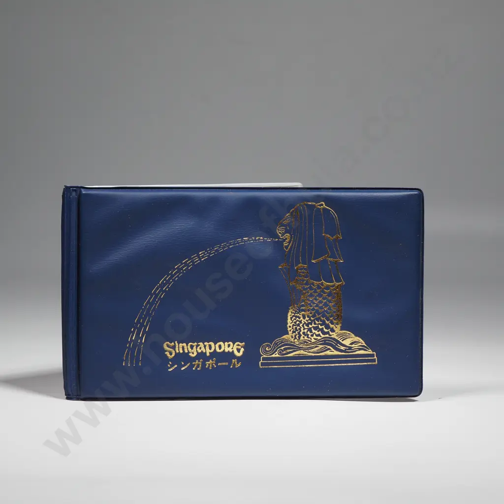 Singapore Coin & Stamp Set Image 1++