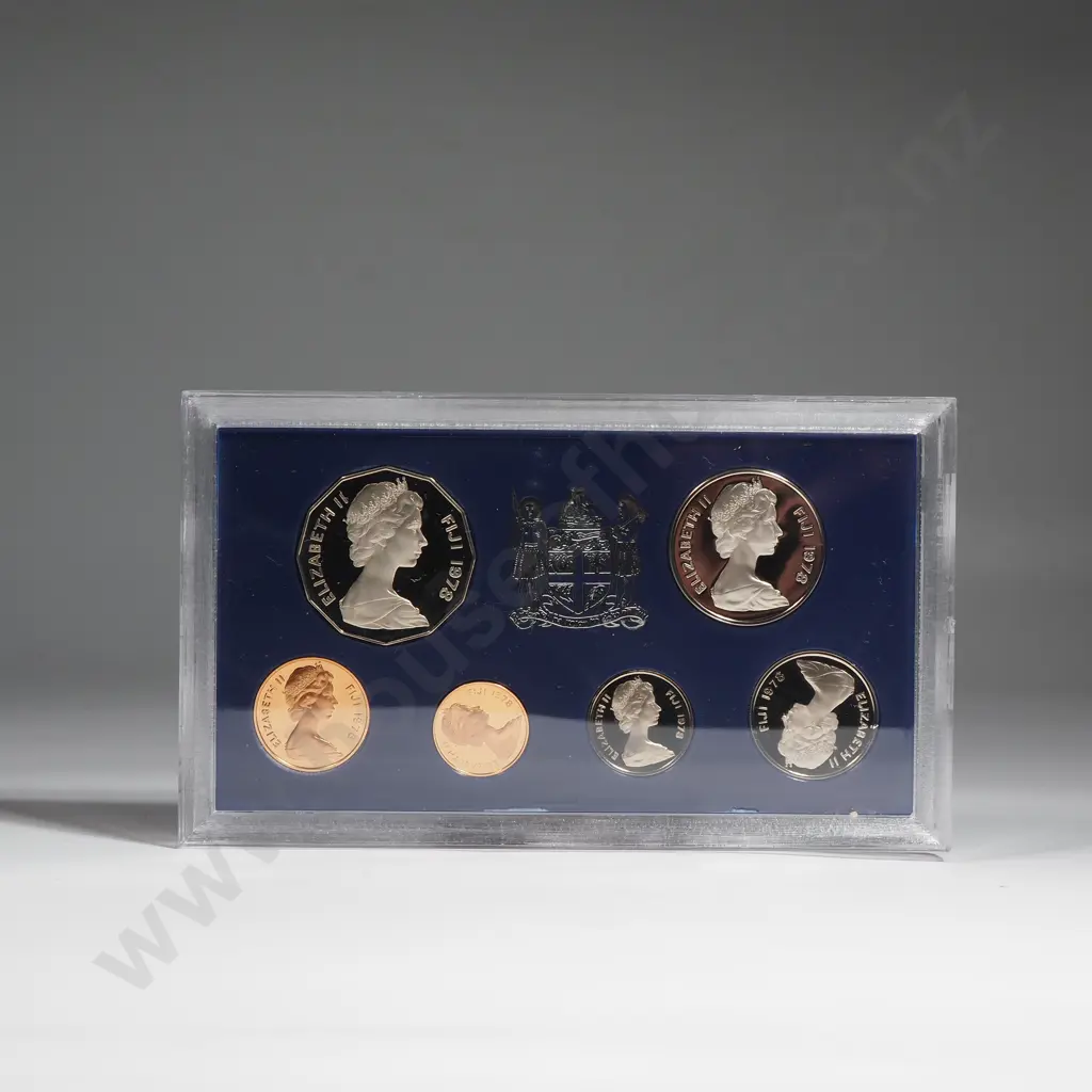 Fiji 1978 Proof Coin Set Image 1++