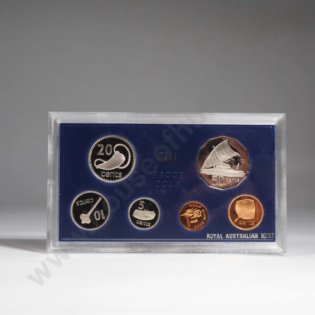 Fiji 1978 Proof Coin Set Image 1++