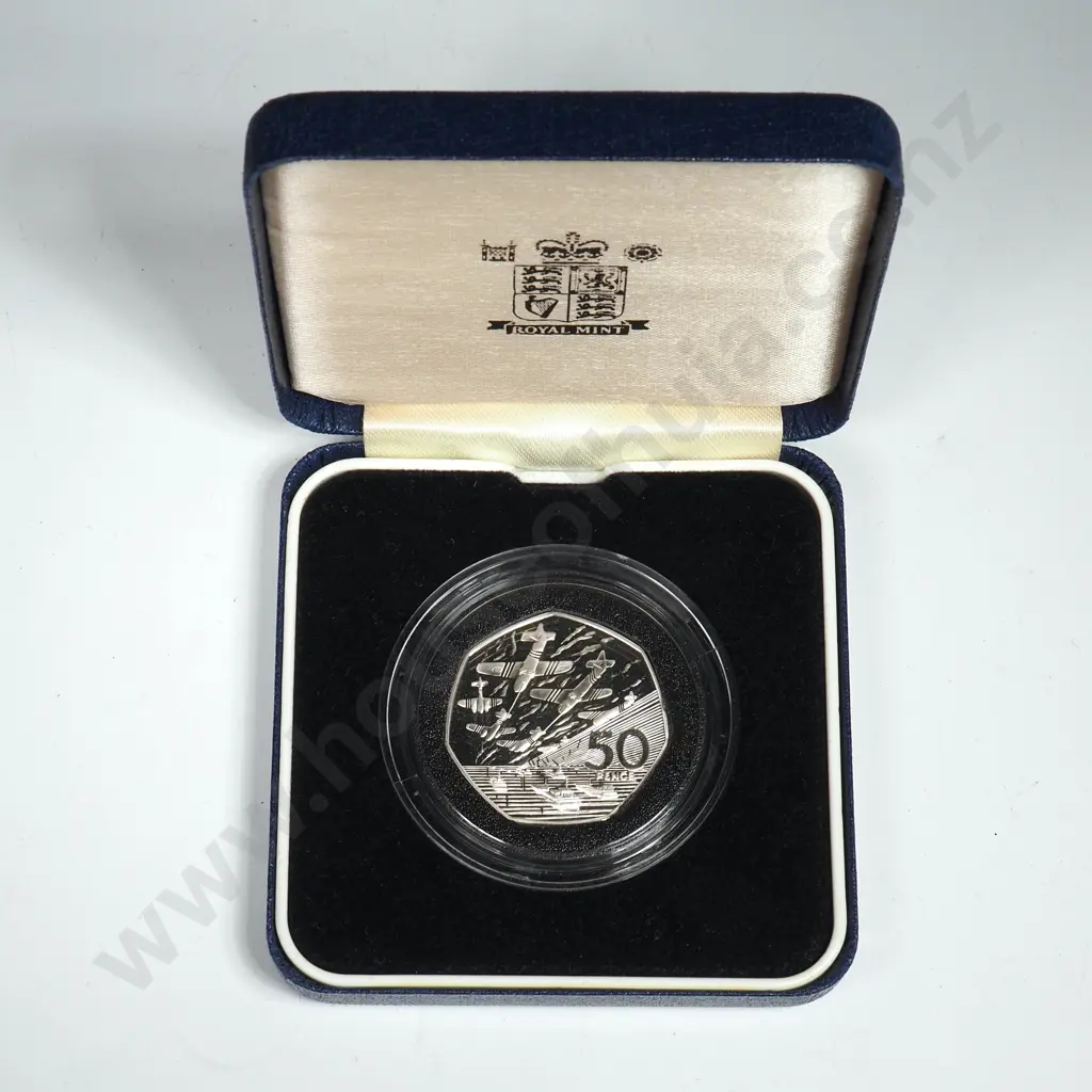 1994 United Kingdom Cased 50 Pence  Image 1++