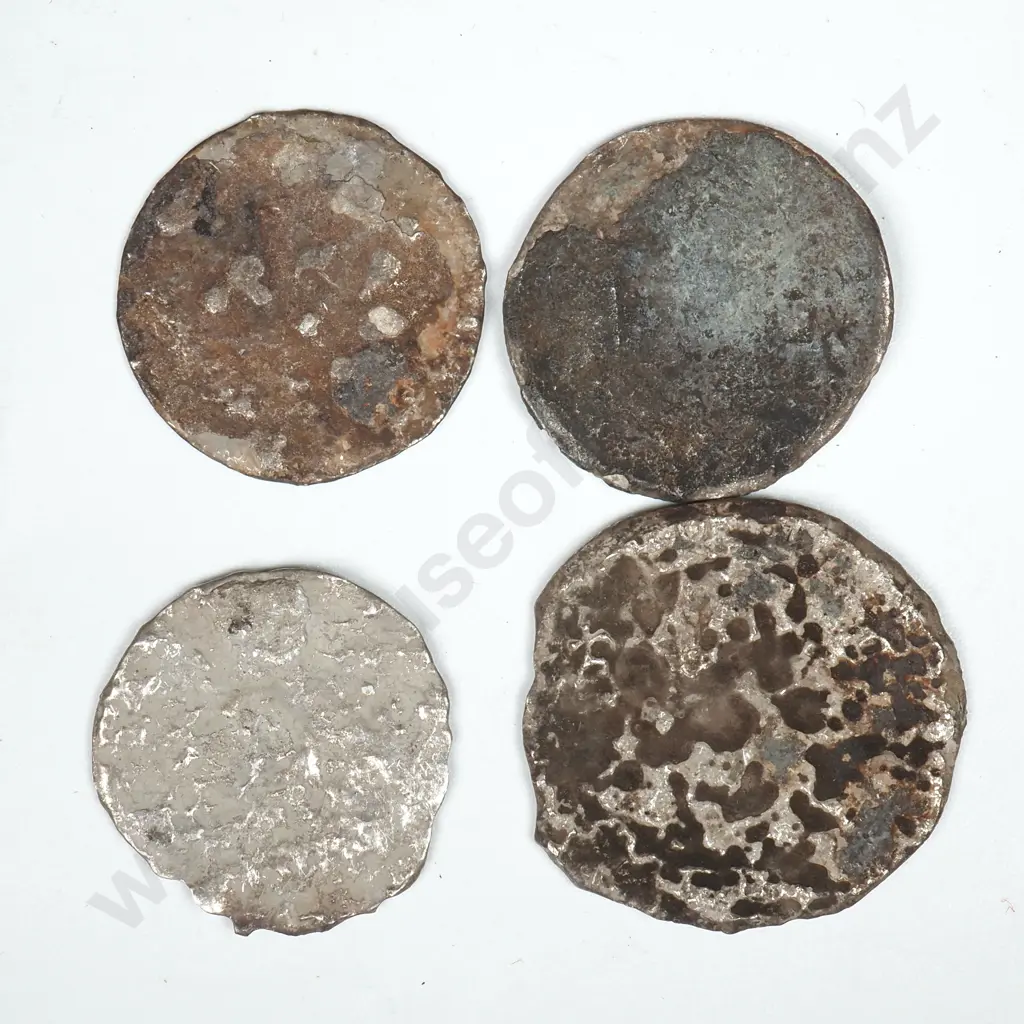 Assorted Sterling Silver Shipwreck Coinage from the Elingamite - Recovered by Kelly Tarlton   Image 1++