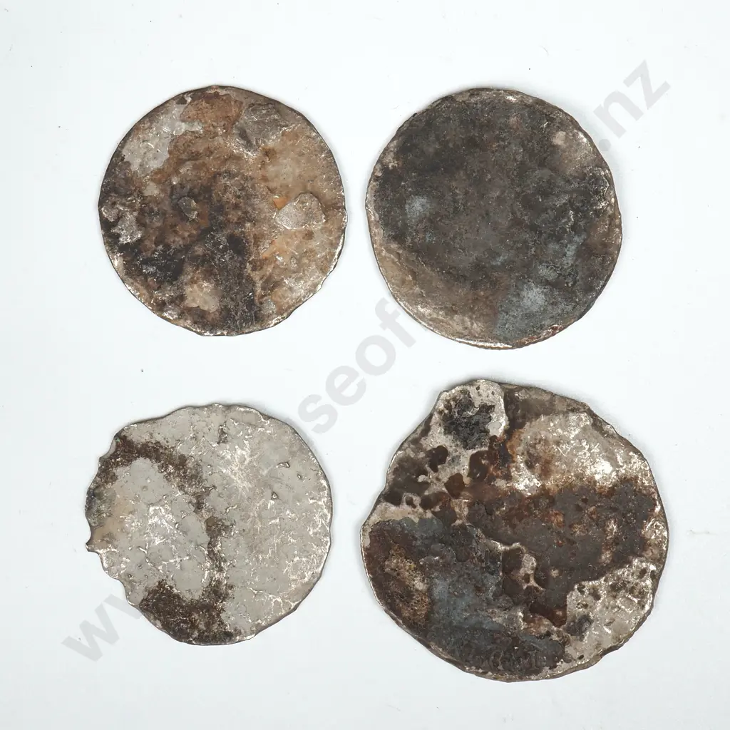 Assorted Sterling Silver Shipwreck Coinage from the Elingamite - Recovered by Kelly Tarlton   Image 1++