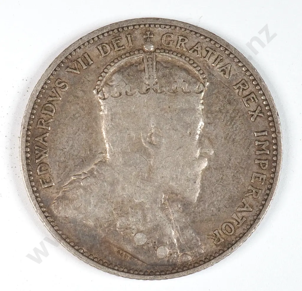 Canada 1909 Twenty Five Cents, Fine Image 1++